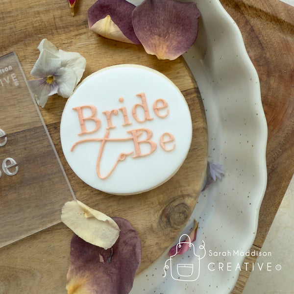 Bride to Be Debosser (Sarah Maddison Creative)