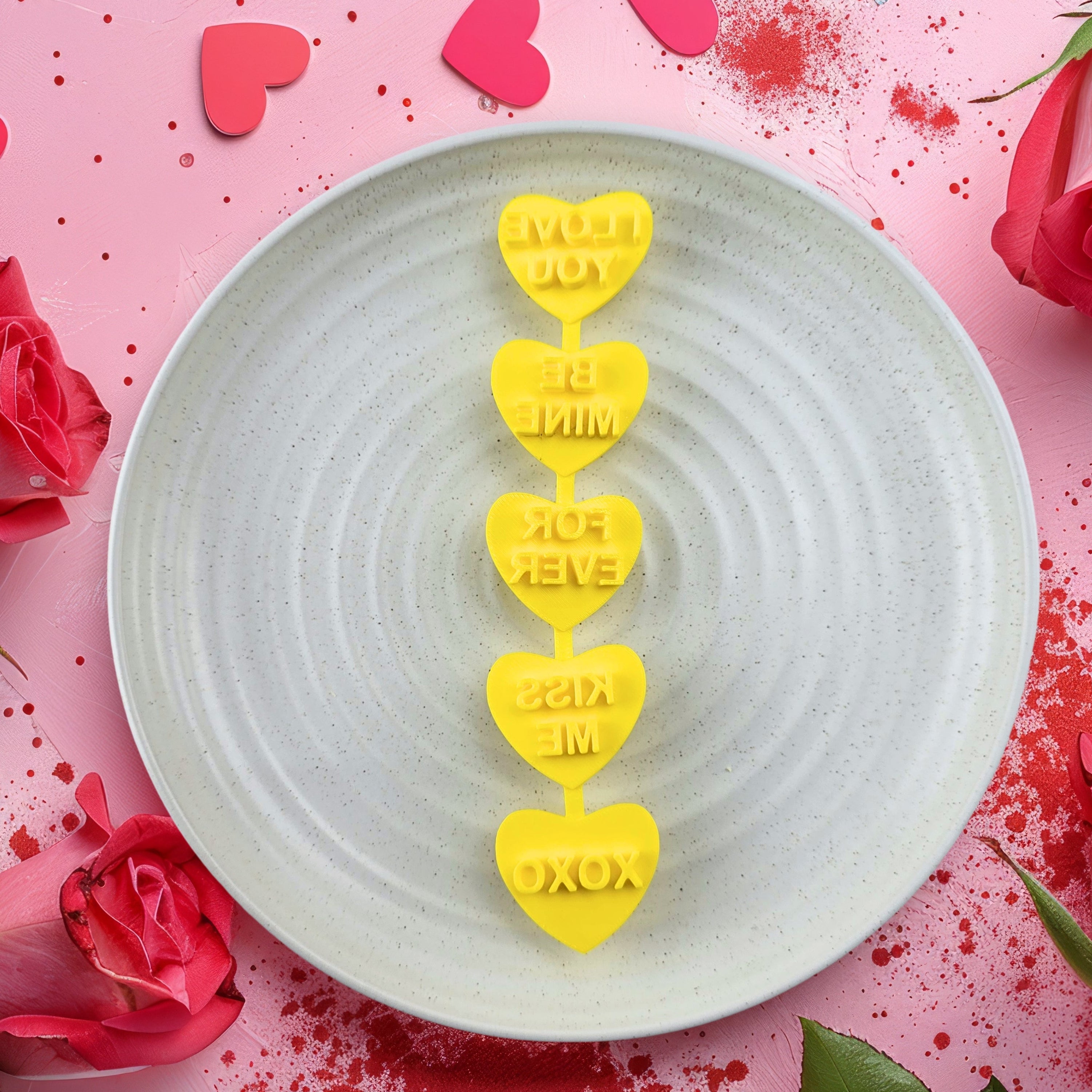 Medical Themed Silicone Mold – Round Pill, Heart Pill, & Oval Pill Shapes