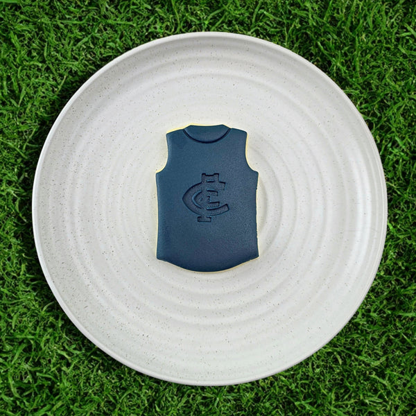 AFL Football Team Guernsey Cutter & Embosser Set