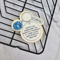 Cheer Coach Keyring Cutter & Debosser Set