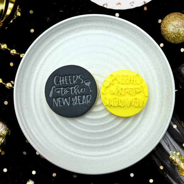 Cheers to the New Year Embosser