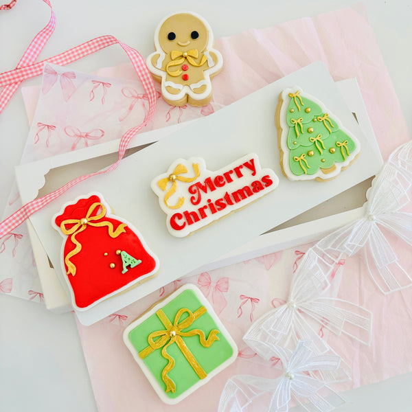 Christmas Tree with Bows Cutter & Debosser Set