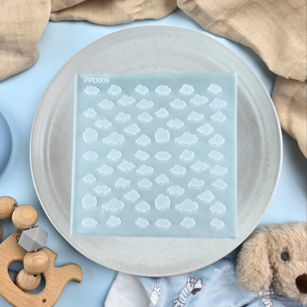 Clouds Pattern Plate
