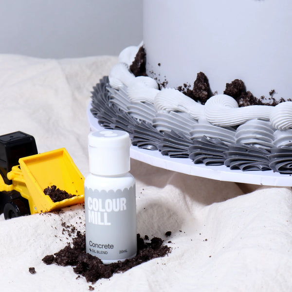 Oil Based Colouring 20ml Concrete
