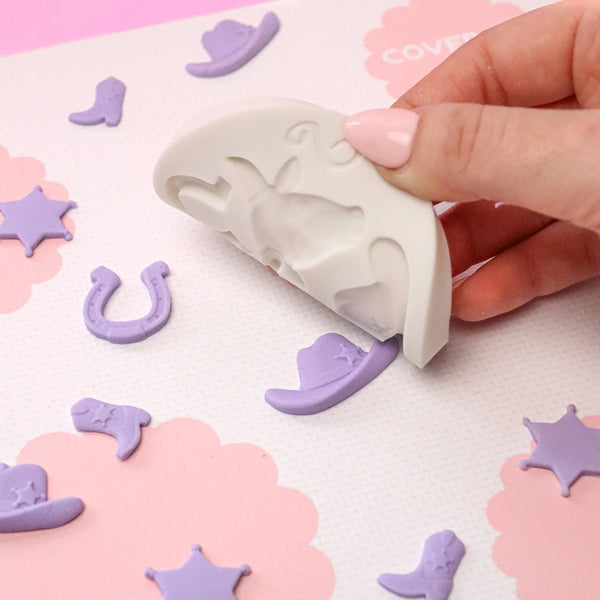Yeehaa Cowboy Savvy Shapes Silicone Mould (Savvy Cakes)