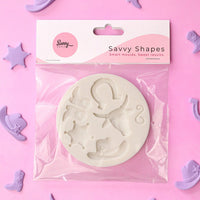 Yeehaa Cowboy Savvy Shapes Silicone Mould (Savvy Cakes)
