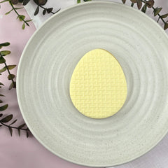 Cross Hatch Bamboo Weave Pattern Plate