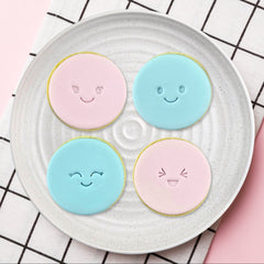 Cute Kawaii Expression Faces Embosser Set