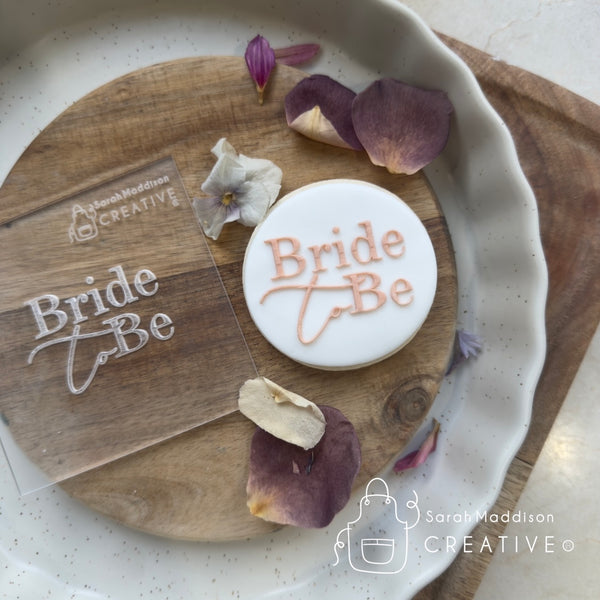 Bride to Be Debosser (Sarah Maddison Creative)