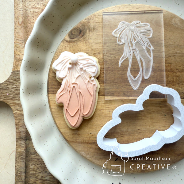 Ballet Slippers Cutter and Debosser (Sarah Maddison Creative)