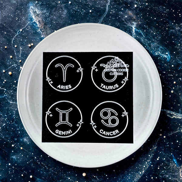Zodiac Sign Mini Debossers