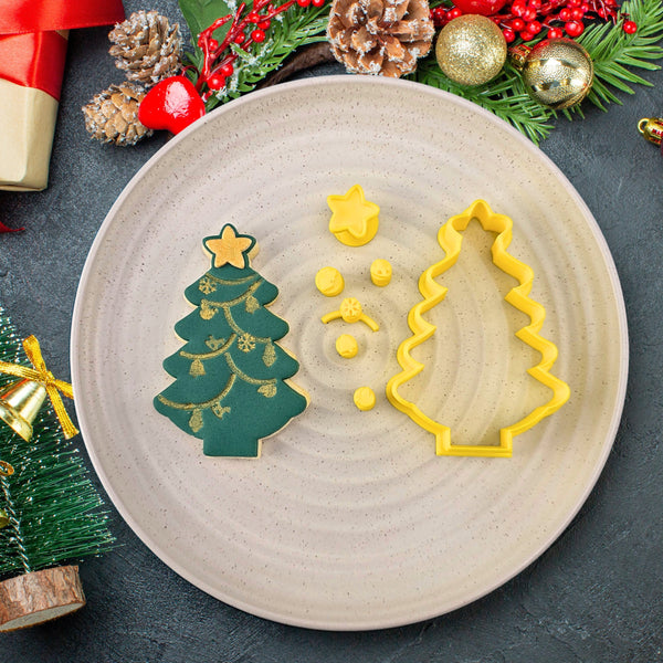 DIY Christmas Tree Cutter & Embosser Set