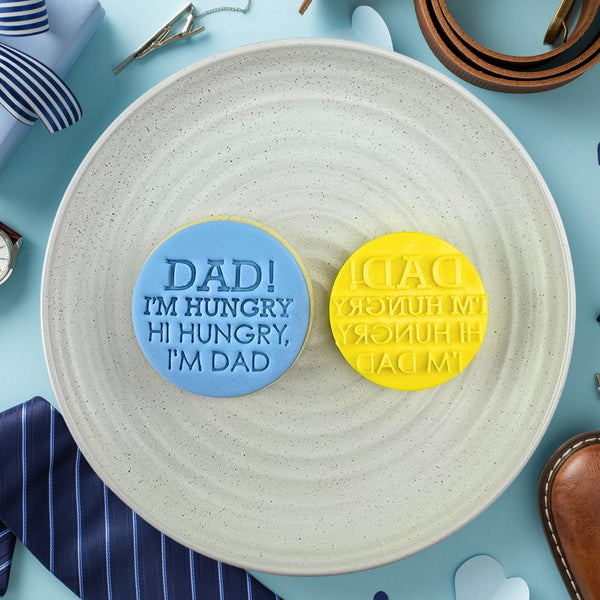 Dad! I'm Hungry, Hi Hungry, I'm Dad Embosser