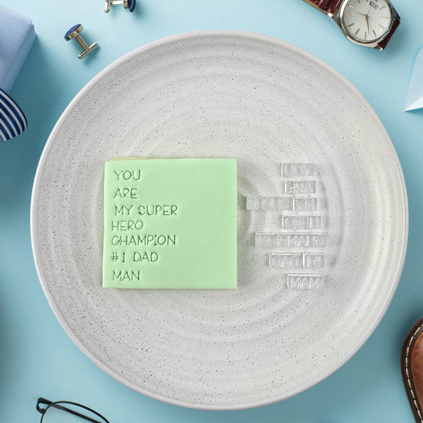 Dad Mixed Message Embosser Set