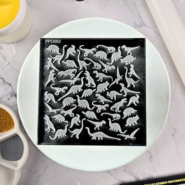 Dinosaurs Pattern Plate