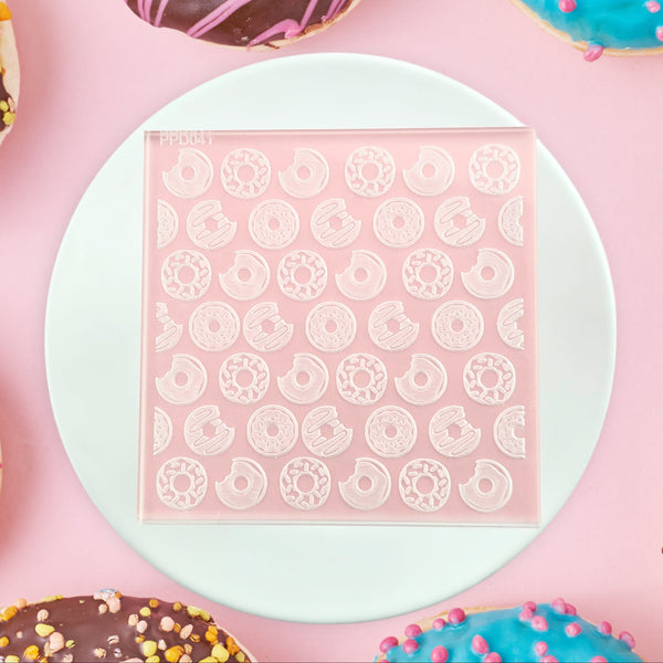 Donut Pattern Plate