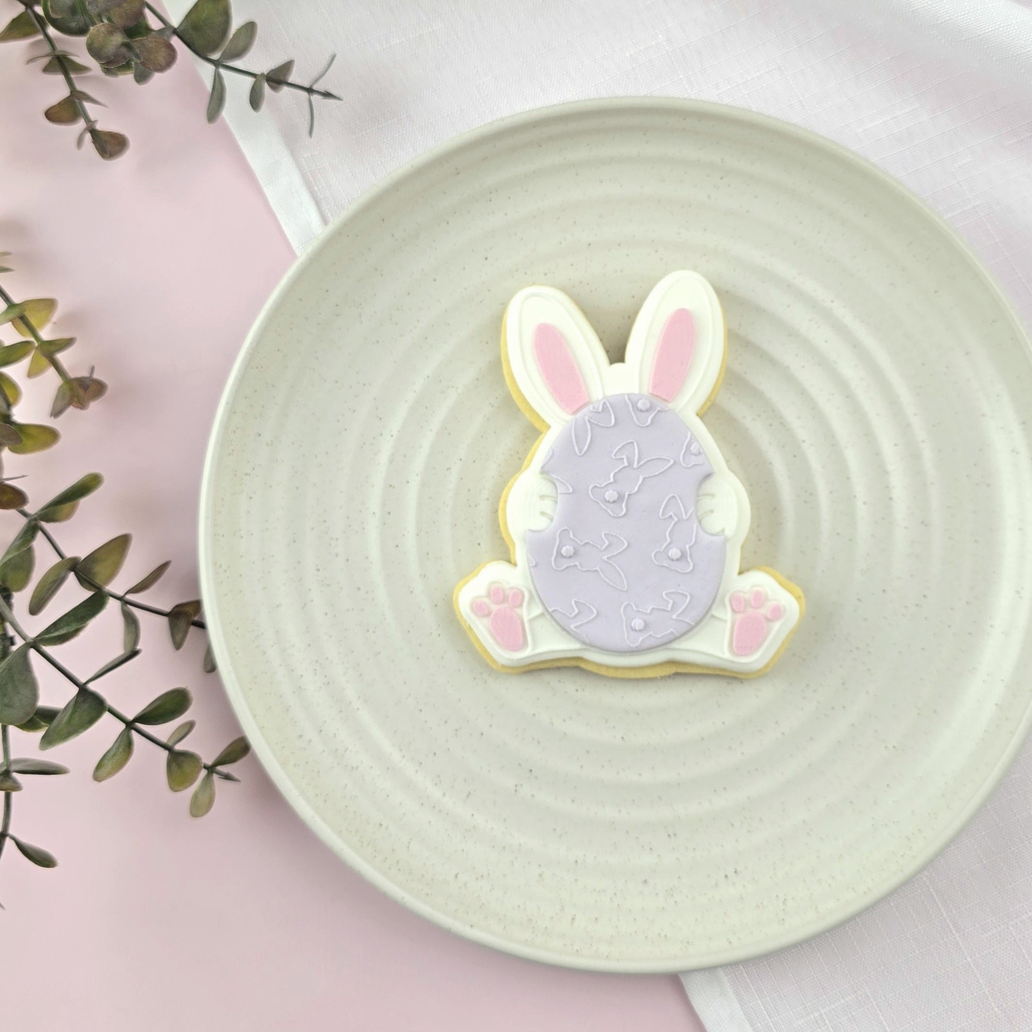 Easter Egg Bunny Cutter & Debosser Set - Large