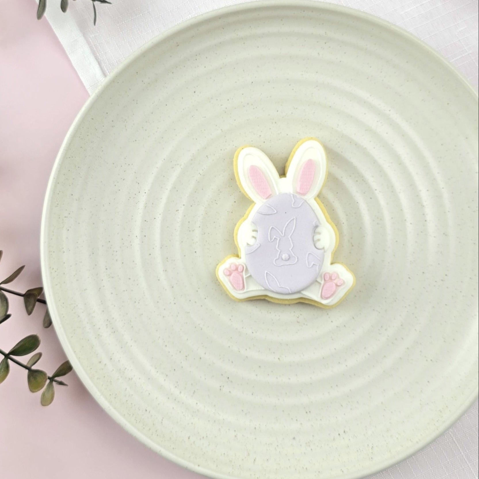 Easter Egg Bunny Cutter & Debosser Set - Small