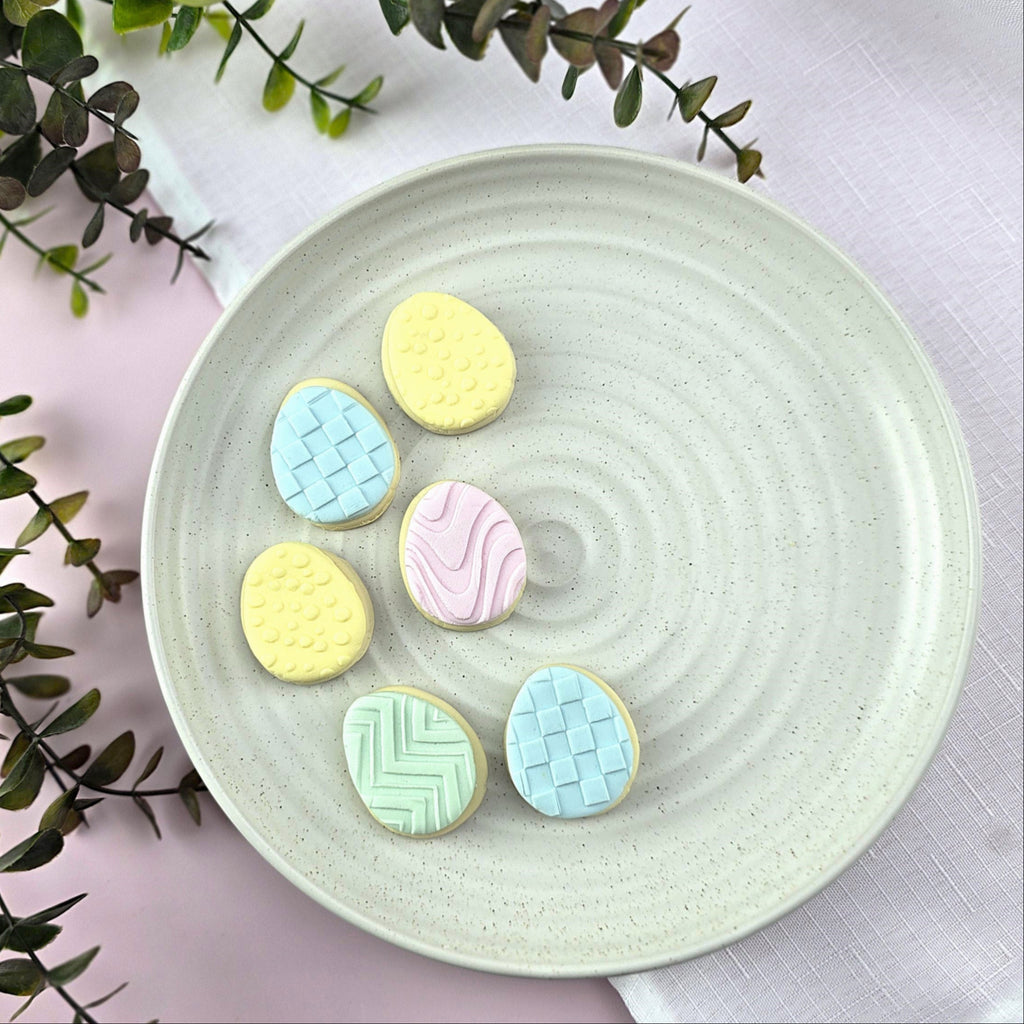 Easter Quad Pattern Plate | Custom Cookie Cutters