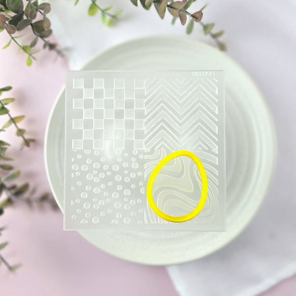 Easter Quad Pattern Plate