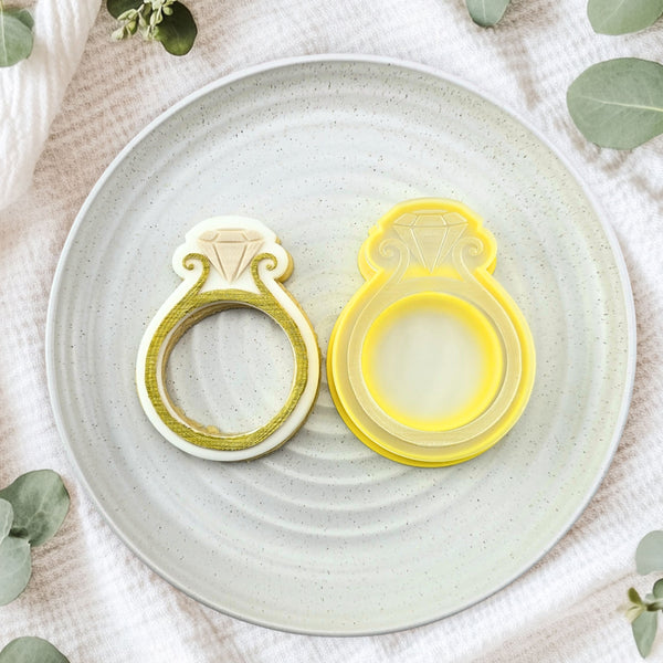 Engagement Ring Cutter & Debosser Set