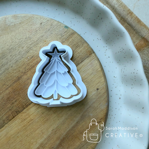 Christmas Tree Stamp and Cutter Set (Sarah Maddison Creative)