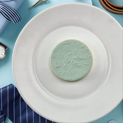 Fishing Pattern Plate