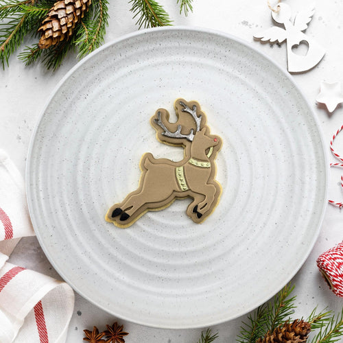 Flying Reindeer Cutter & Debosser Set
