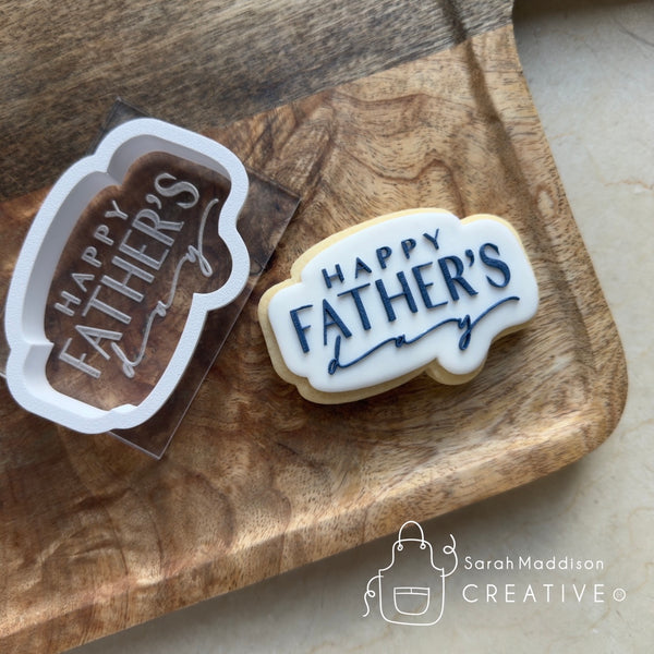Happy Father's Day Debosser and Cutter Set (Sarah Maddison Creative)