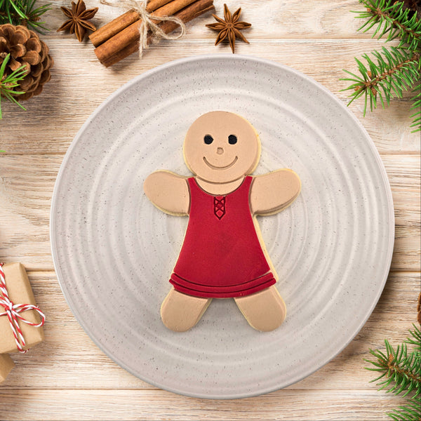 Gingerbread Lady Cutter & Embosser Set