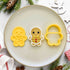 Gingerbread Man Cutter & Debosser Set