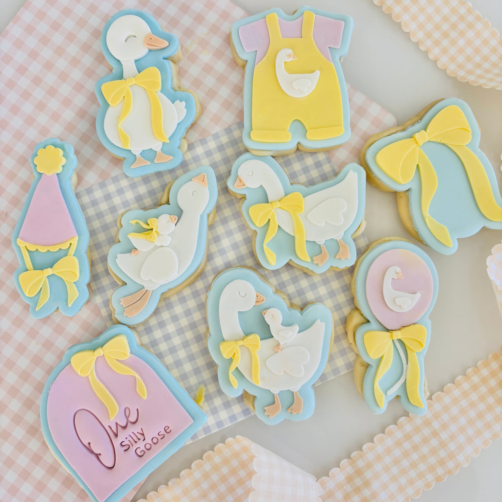 Goose and Gosling Layer Set (SweetP) | Custom Cookie Cutters