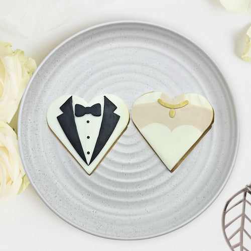 Groom & Bride Heart Embossers