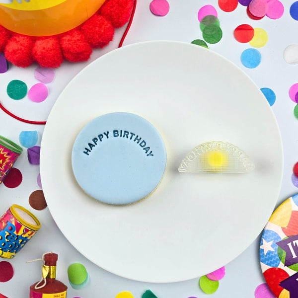 Happy Birthday Arch Embosser