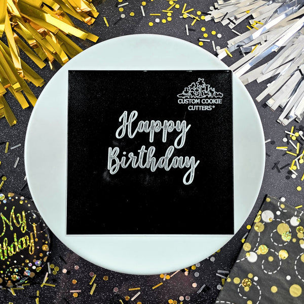 Happy Birthday V3 Debosser