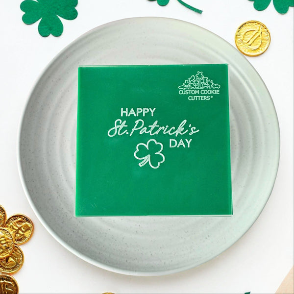 Happy St. Patrick's Day Debosser