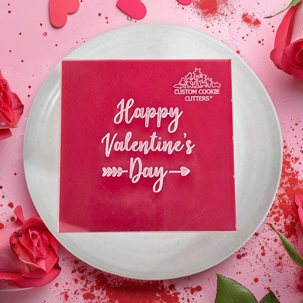 Happy Valentine's Day Debosser