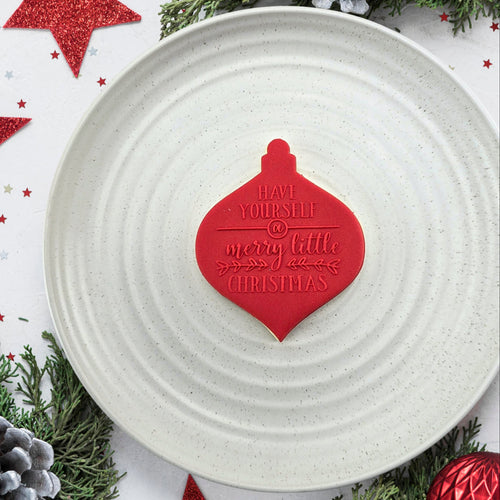 Have Yourself A Merry Little Christmas Debosser
