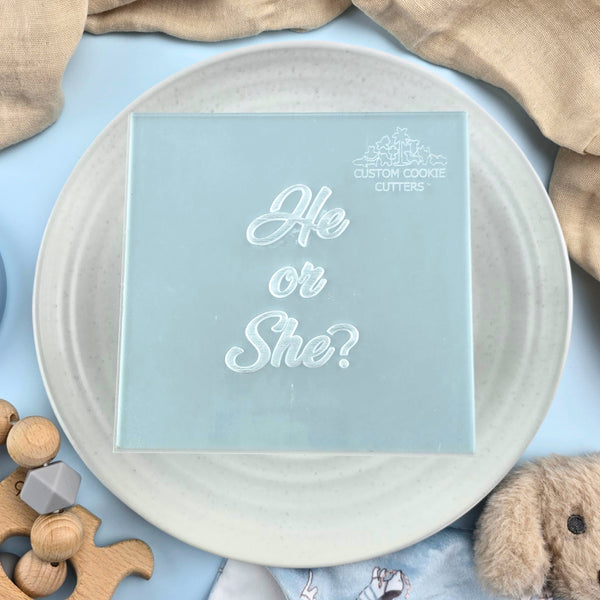 He or She? V3 Debosser