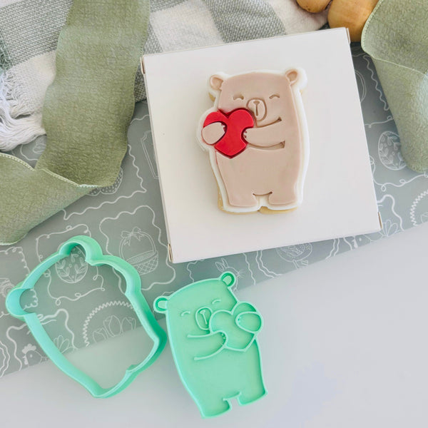 Heart Bear - Bento Minis Cutter Set (SweetP)