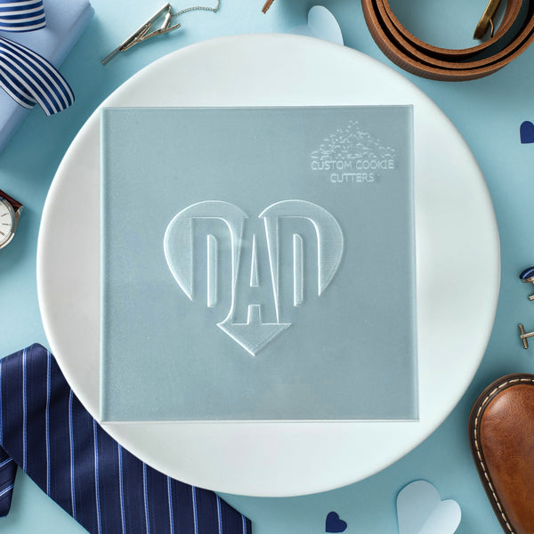 Heart Dad Debosser
