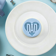 Heart Dad Embosser