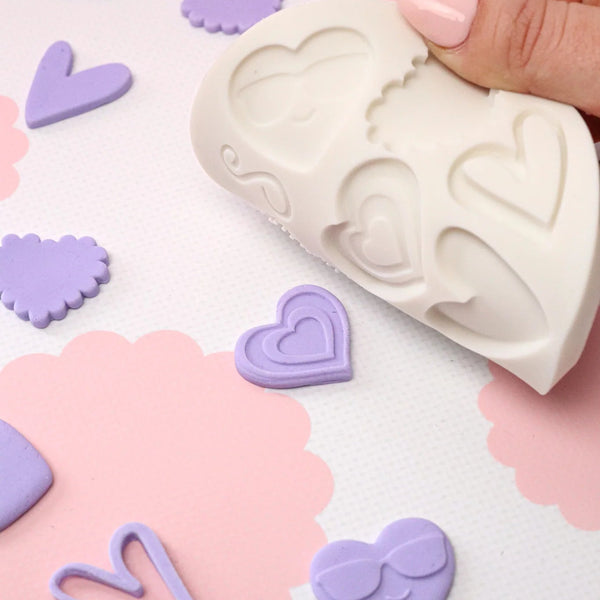 I Heart U - Large Savvy Shapes Silicone Mould (Savvy Cakes)
