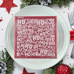 HoHoHo Pattern Plate