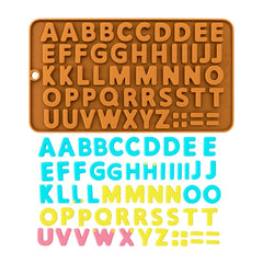 Alphabet Letters Silicone Mould