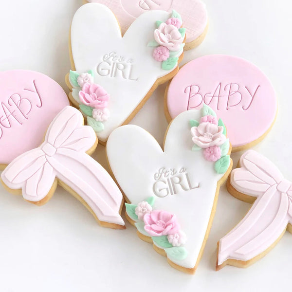 Modern Heart Cookie Cutter 75mm x 95mm (Little Bikkie)