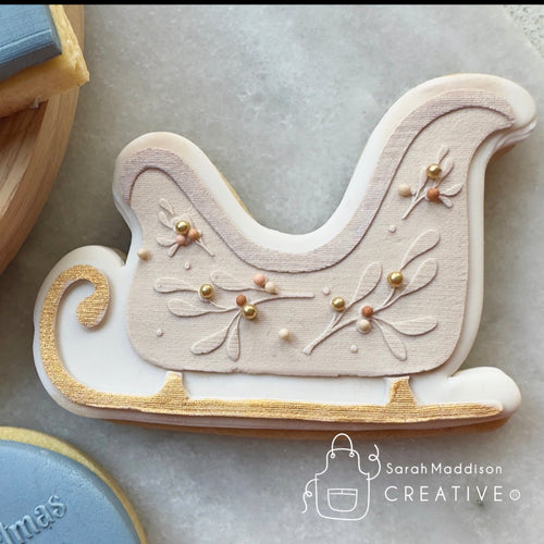 Sleigh Cutter and Debosser (Sarah Maddison Creative)
