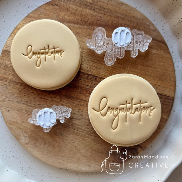 Congratulations Impression Stamp (Sarah Maddison Creative)