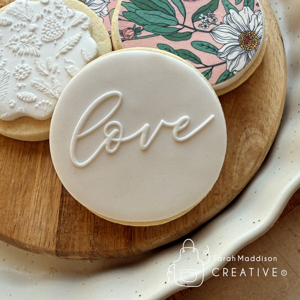 Love Debosser (Sarah Maddison Creative)