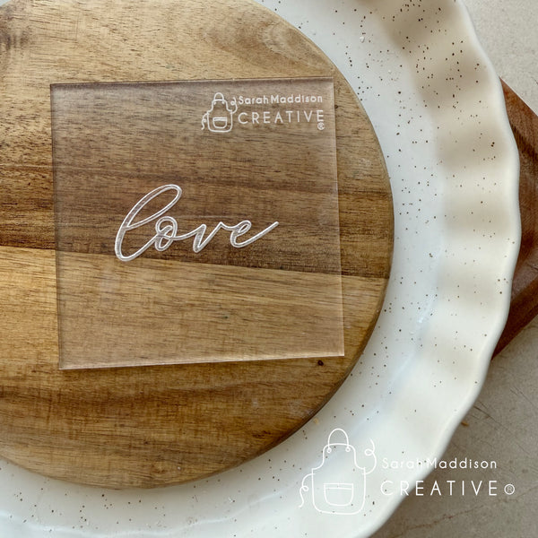 Love Debosser (Sarah Maddison Creative)